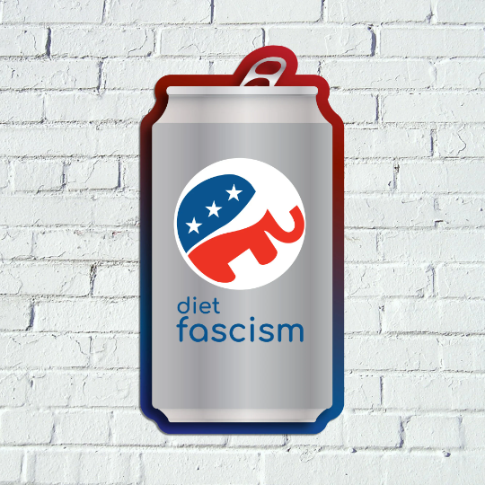Diet Fascism Sticker