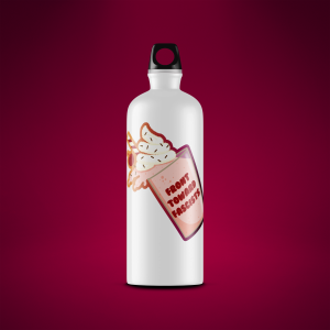 Front Towards Fascists Milkshake Sticker - *Retiring* - Image 2