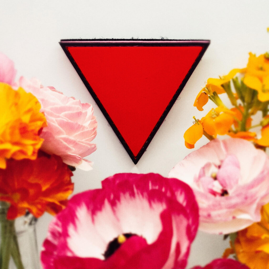 Red Triangle Patch