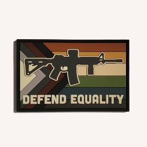 Subdued Defend Equality Progress Pride Patches - Image 2