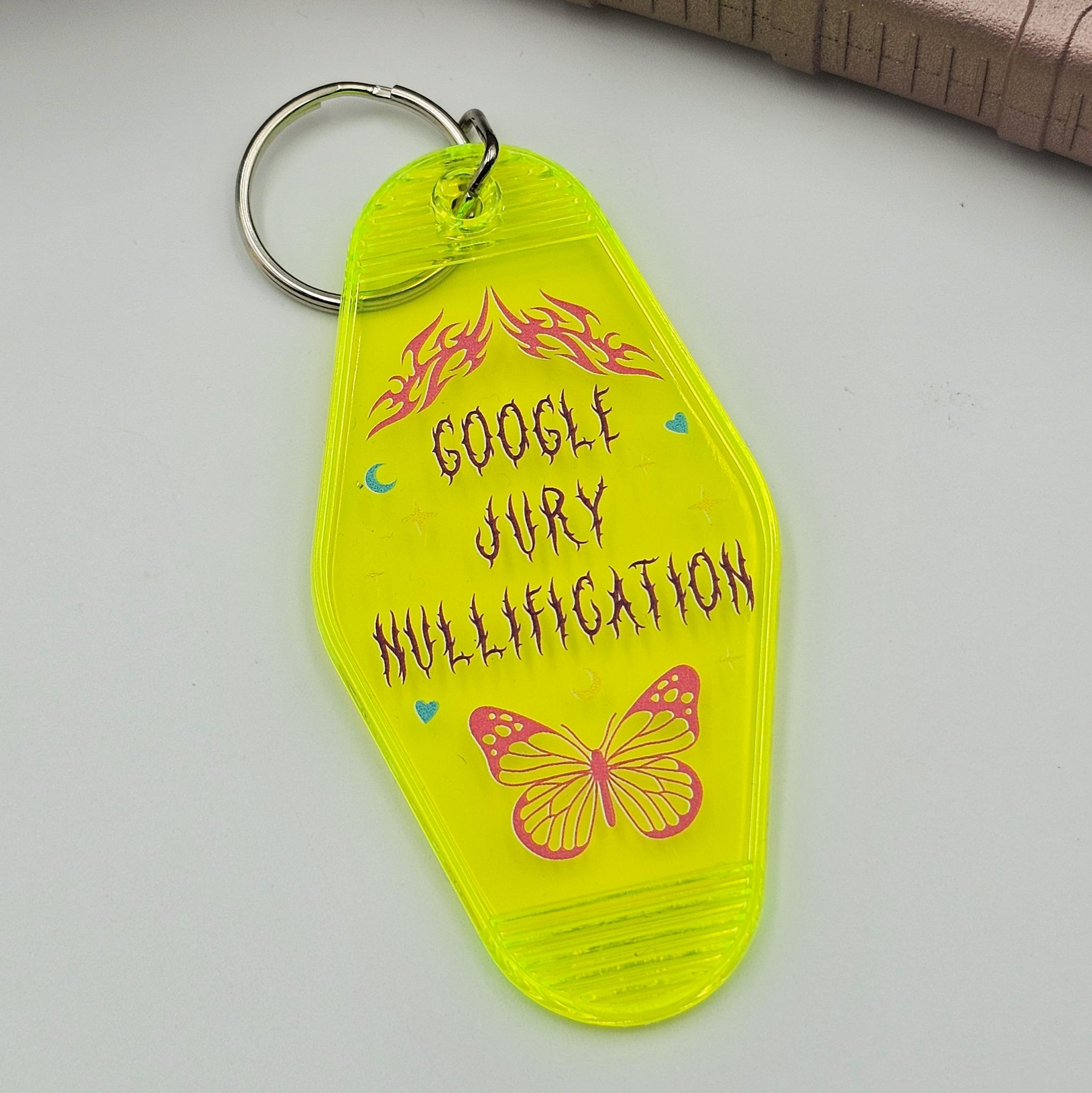 Google Jury Nullification Keychain