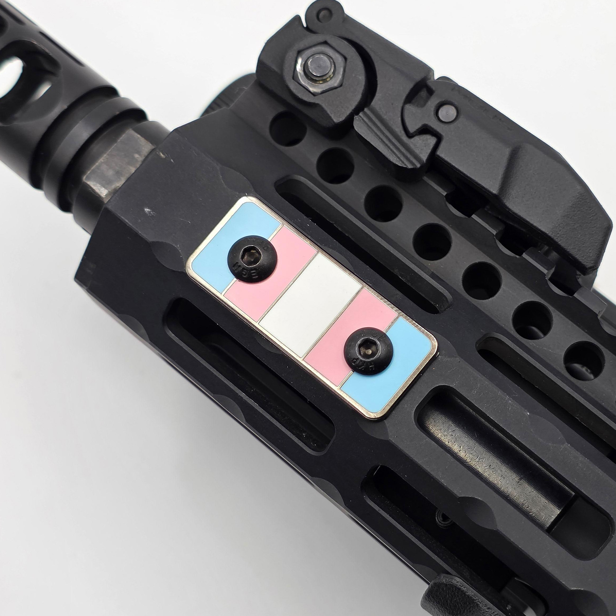 LokPins 1.5" Classic Trans Flag M-LOK Rail Cover