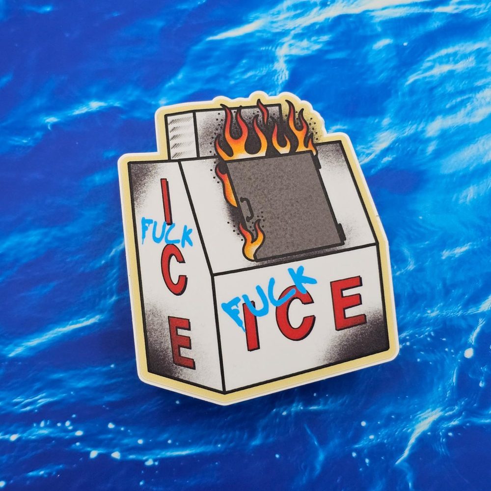 F*ck ICE Sticker